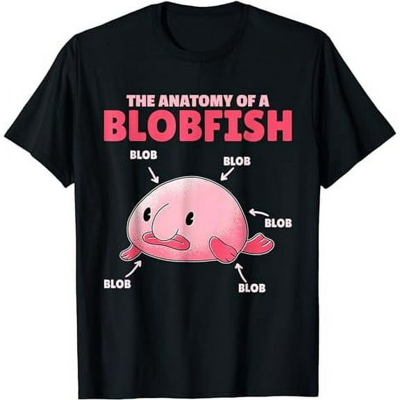 Funny Blobfish Statement Anatomy Of Blobfish T-Shirt