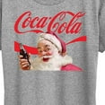 thumbnail image 3 of Coca-Cola - Santa Closeup - Women's Short Sleeve Graphic T-Shirt, 3 of 5