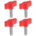 thumbnail image 3 of KALLORY Tightening Thumb Screws Aluminium Red for Outdoor Use 4Pcs, 3 of 10