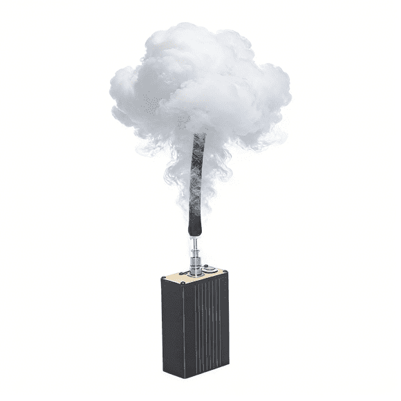 Portable Smoke Machine with Remote Control - fog Machine liquid Ideal for Photography, Outdoor Events, Parties, Stage Effects, Halloween, Weddings - Hand-held Fogger