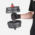 thumbnail image 5 of 1 Pair Compression Glove Full Finger Elastic Copper Pain Relief Sports Gloves, 5 of 5