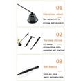 thumbnail image 4 of 3 in 1 Candle Accessory Set, Candle Wick Trimmer, Candle Wick Dipper, Candle Snuffer,Black, 4 of 7