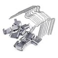 thumbnail image 1 of 50 Pcs Greenhouse Glass Glazing W Wire Clips And 50 Overlap Z Clips, 1 of 3