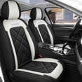 thumbnail image 2 of Funda de cuero para asiento de coche MG MG7 MG3 MG5 GT ZS MG6 HS, accesorios de diseño para coche, 2 of 5