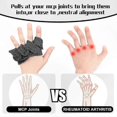 thumbnail image 3 of 2-Pack Ulnar Deviation Support Strap for Hand and Knuckle Alignment, Adjustable MCP Splint for Right Hand Drift Management, 3 of 4