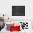 thumbnail image 4 of Lsque Abstract Black And White Waves Print Wall Art – Decorative Picture for Living Room, Bedroom, and Office (Horizontal), 4 of 6