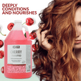 thumbnail image 3 of MODA - Moisturizing Shampoo for All Hair Types, Cherry, 128 Oz, Professional - Deeply Cleanses and Conditions, Strengthens, Restores and Shine your Hair, 3 of 7