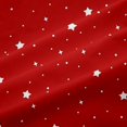 thumbnail image 5 of Manfei Modern Stars Polka Dot Curtains and Drapes Pack of 2 (52x63 Each),Galaxy Theme Black Out Curtains,Red White, 5 of 6