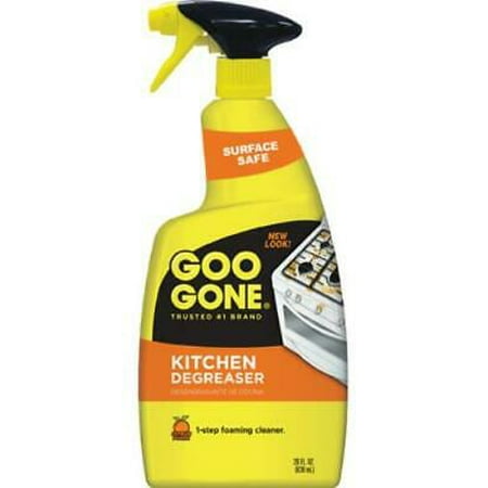 2 PK Weiman Goo Gone 28 OZ Kitchen Degreaser Trigger Cuts Grime (Best Way To Clean Grime Off Kitchen Cabinets)