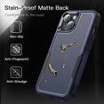 thumbnail image 6 of JETech Case for iPhone 14 6.1-Inch, Heavy Duty Dual-Layer Rugged Protection, Shockproof Protective Tough Phone Cover with Matte Back (Navy), 6 of 6