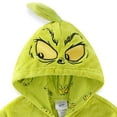 thumbnail image 4 of Dr. Seuss Grinch Zip Up Coral Fleece Hoodie (Boys), Sizes 3T-14, 4 of 5