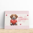 thumbnail image 3 of Happy Valentine's Day Beagle Brings Love Heart Horizontal Matte Canvas Poster Beagles Dog Lover Gifts Idea Wall Art Home Decor - 02028, 3 of 5