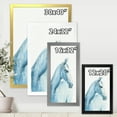 thumbnail image 4 of Designart 'Close Up Portrait Of A Light Blue Horse' Farmhouse Framed Art Print, 4 of 4
