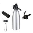 thumbnail image 2 of QuickWhip Sifón de Soda Aluminio 1 litro, para Crear Agua con Gas, Máquina para Hacer Agua Seltzer, Máquina para Hacer Soda, Dispensador de Agua, Dispensador de Soda, Agua Carbonatada, Utiliza Estánda, 2 of 2