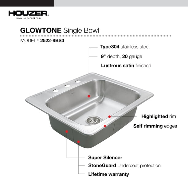 Houzer Glowtone 25\