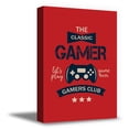 thumbnail image 1 of Awkward Styles Gamer Canvas Wall Art The Classic Gamers Club Home Decor Prints, 1 of 7