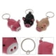thumbnail image 3 of 3 llaveros de cerdo de dibujos animados con luz LED y sonido, llaveros con linterna, 3 of 7