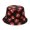 Black D, variant on PureCasa Unisex Bucket Hat Holiday Cute Bucket Hat Beach Outdoor Travel Hiking Beach Caps Sun Hat for Party