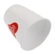 thumbnail image 3 of GOOHOCHY Taza de cerámica sin asas con forma de corazón rojo para San Valentín, reutilizable, de porcelana, ideal para bodas, fiestas y regalos, 200 ml, 3 of 8