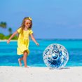 thumbnail image 4 of Pelota de playa inflable con purpurina. Pelota de playa con purpurina inflable de 23 6 pulgadas pelota de playa de juguete juguete de agua para fiestas de verano FLhrweasw Nuevo, 4 of 7