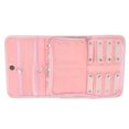 thumbnail image 2 of Bolsa de viaje de cosméticos ANGGREK impermeable ligera material de PU rosa, 2 of 8