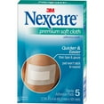 thumbnail image 2 of Nexcare, MMMH3564, Soft Cloth Premium Adhesive Gauze Pad, 15 / Box, White, 2 of 4