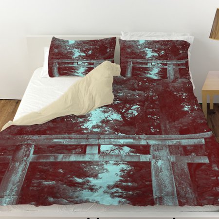 Manual Woodworkers & Weavers Nikko Gate Duvet Cover