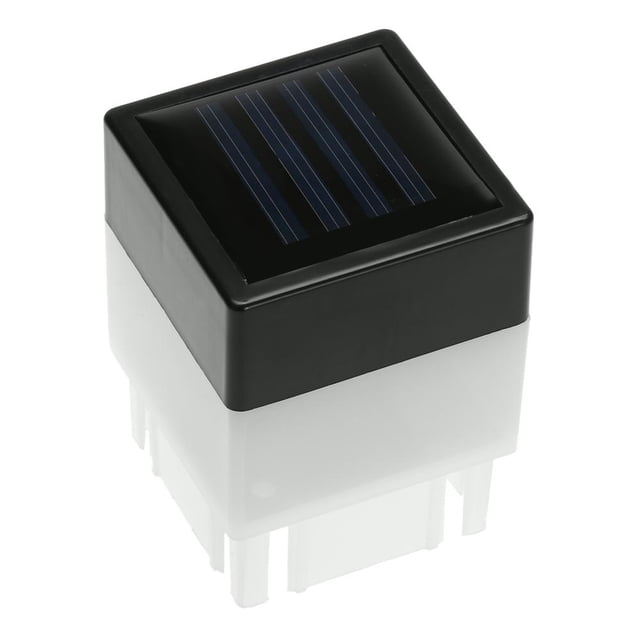 Eyfqtcs Farol De Poste Solar Led Para Exteriores Lámpara De Cerca Impermeable Linterna De Jardín Para El Hogar