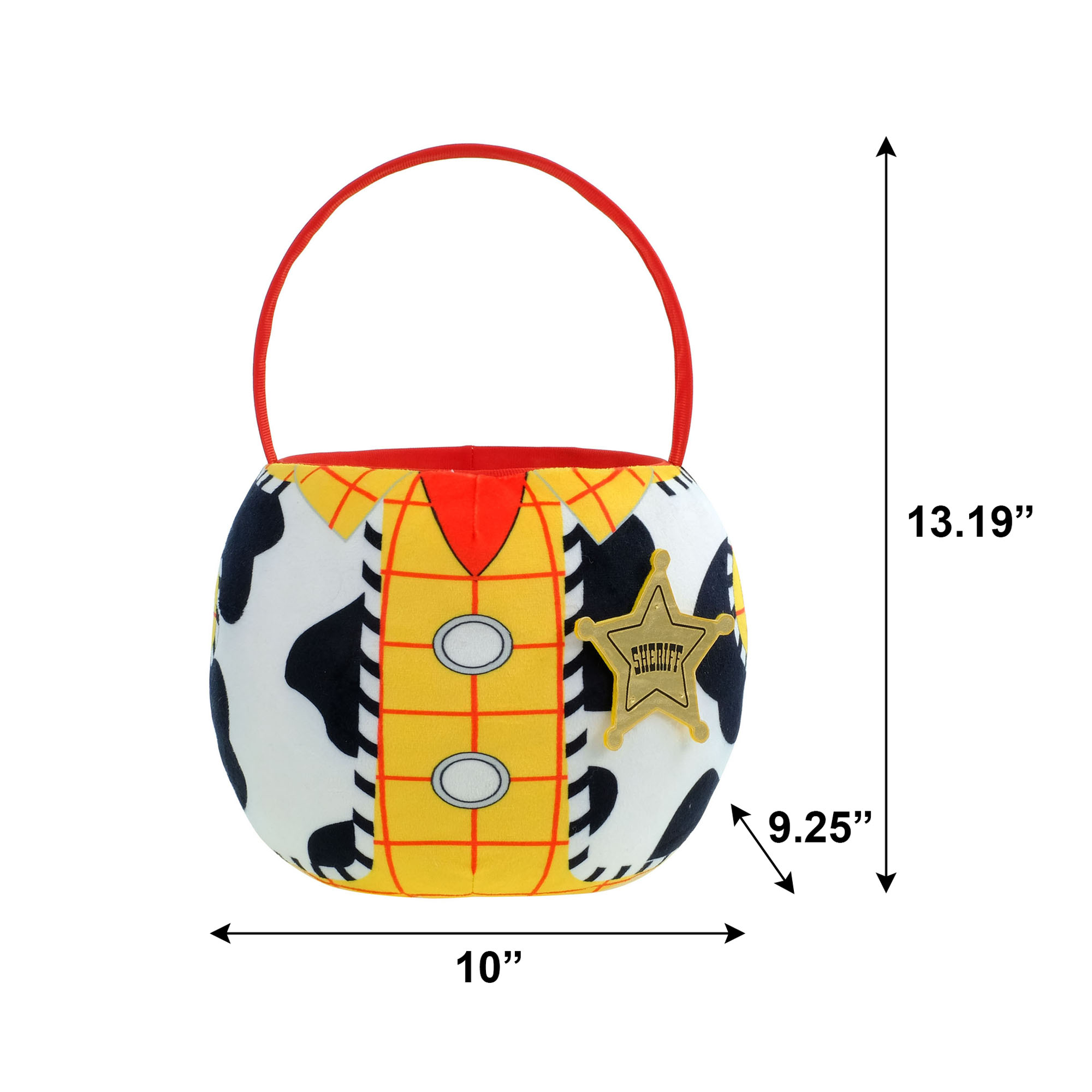 Toy Story Woody Plush Easter Basket by Ruz with Sheriff Theme