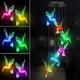 thumbnail image 1 of Campanas de viento solares, campanas de viento de colibrí, luz solar LED que cambia de color, campanas móviles impermeables para interior y exterior para jardín, patio, porche, terraza y decoración de, 1 of 5