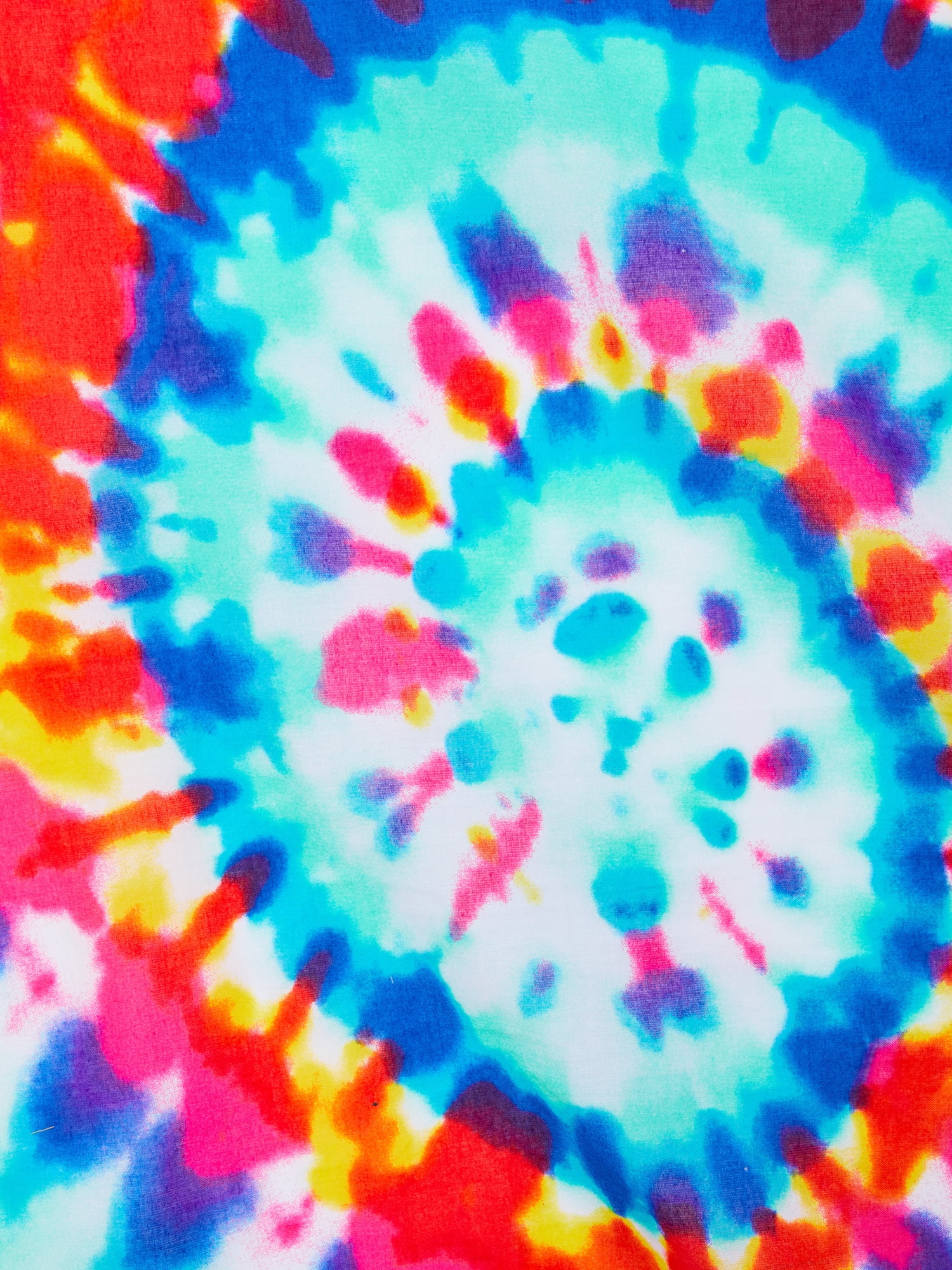 Time and Tru Women's Tie Dye Bandana, Multi-Color