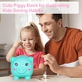 thumbnail image 4 of Unicornio Piggy Bank Play Tailor para niñas con pegatinas de bricolaje, 4 of 7