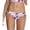 White, variant on Raisins Juniors’ Torquay Printed Sweet Side-Tie Hipster Bikini Bottoms, X-Large, Multicolor