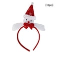 thumbnail image 3 of 12 Uds. De diademas navideñas para mujer, clásicas astas de reno, Santa, árbol de Navidad, hebilla para el pelo, diadema encantadora, Accesorio para el cabello Muñeco de nieve sombrero rojo Qarigey AP013012-23, 3 of 6