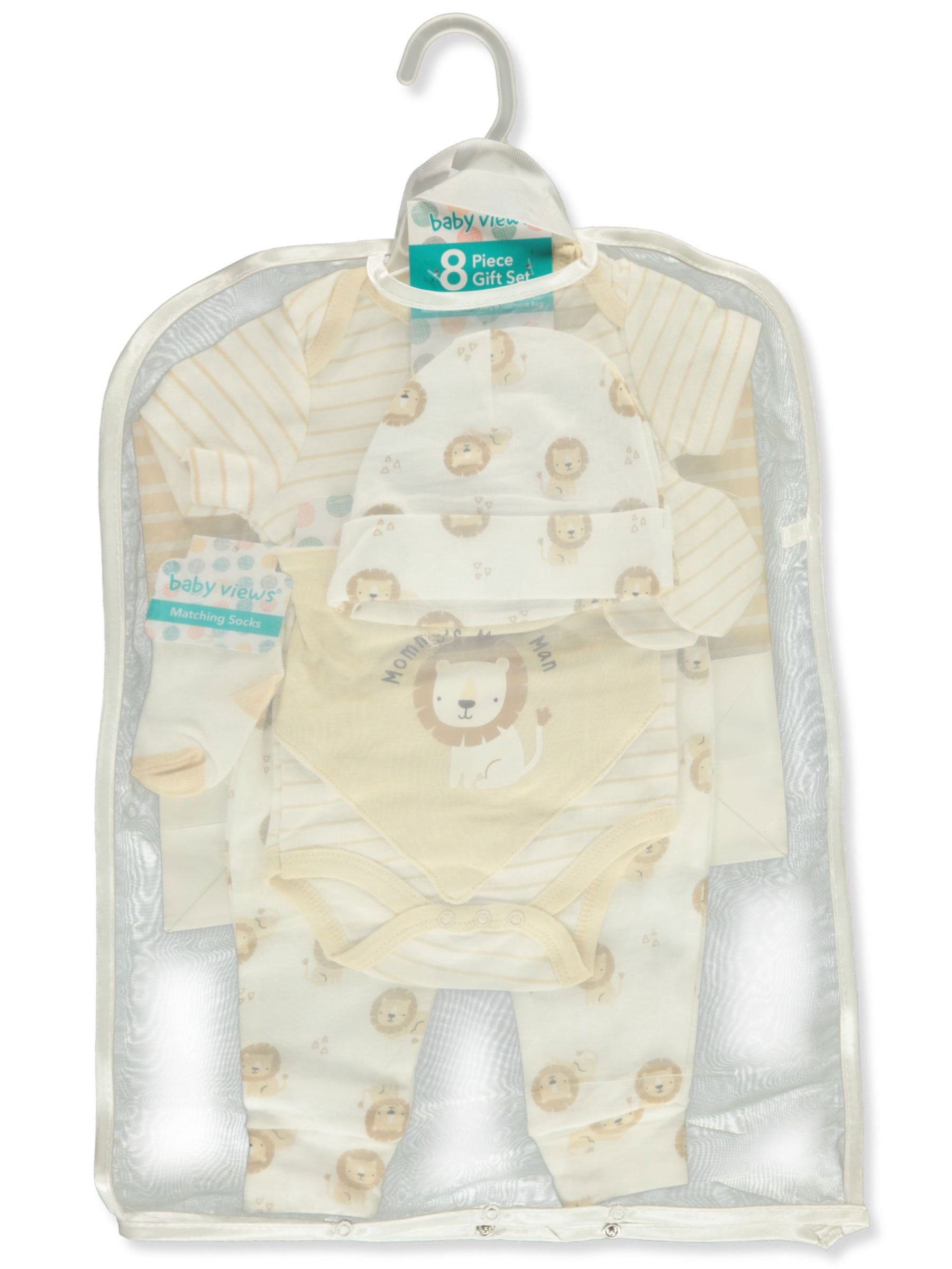 Baby Views Baby Boys' 8-Piece Layette Gift Set - multi, 0 - 3