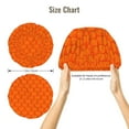 thumbnail image 5 of Disketp Orange Scales Adjustable Sleeping Hair Cap, Hairband Sleeping Cap Turban, Unisex, Available for Curly and Straight Hair, 5 of 6