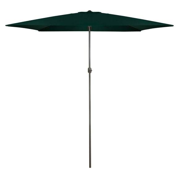 Northlight 10' Octagon Outdoor Patio Market Umbrella with Hand Crank -  Green