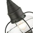 thumbnail image 5 of 26910-61 Livex Lighting Newburyport - 1 Light Outdoor Pendant Lantern in Bohemian Style - 8.75 Inches wide by 11.75 Inches high-Charcoal Finish, 5 of 9