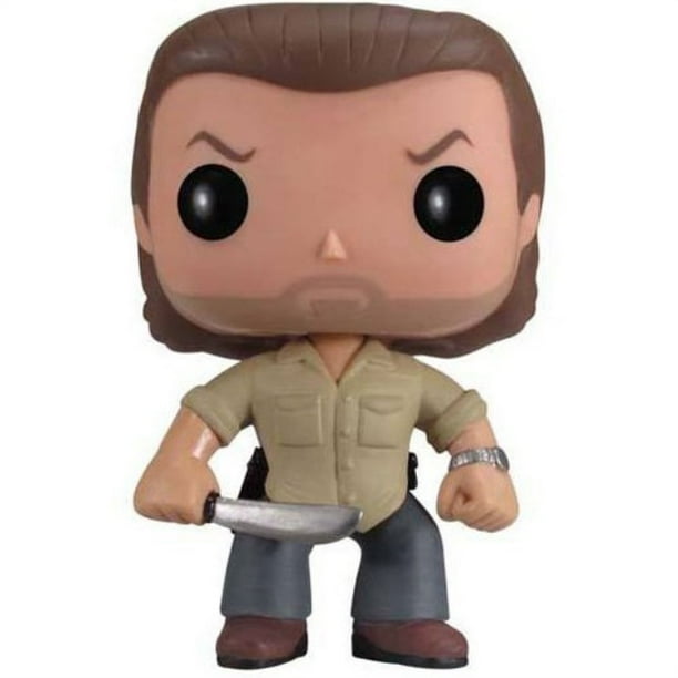 funko pop television walking dead: prison yard rick grimes vinyl figure - Walmart.com - Walmart.com