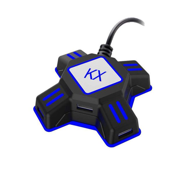 Convertidor de teclado y mouse portátil para PS3 / PS4 para Xbox one para Switch Keyboard Mouse Adapter Guardurnaity EL3445-00B