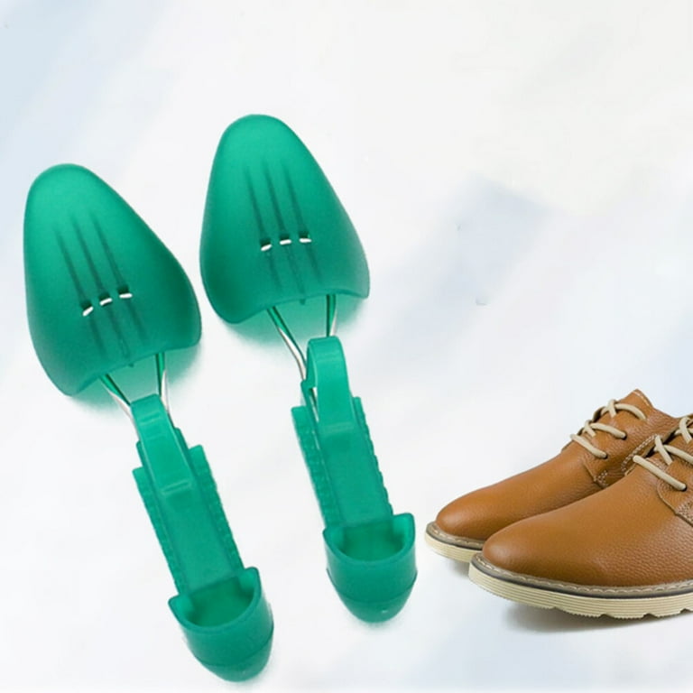 1 Pair Women Adjustable Shoe Stretcher Plastic Boot Holder Fixed Shoe Shape Hanging Shoe Stretcher