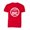 Red, variant on PleaseMeTees™ Youth From Born Made In Washington DC Logo Label HQ Tee