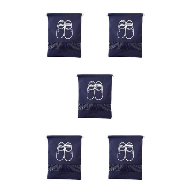 Yuarrent Bolsa de almacenamiento de zapatos con cordón, plegable, portátil, no tejida, bolsa de viaje gruesa, bolsa para artículos diversos, Type2 NO2 Yuarrent CBP097681