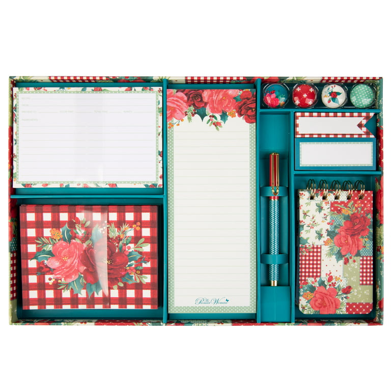 2 Piece Gift Set  Stationery Stationary For Women Scalloped Art