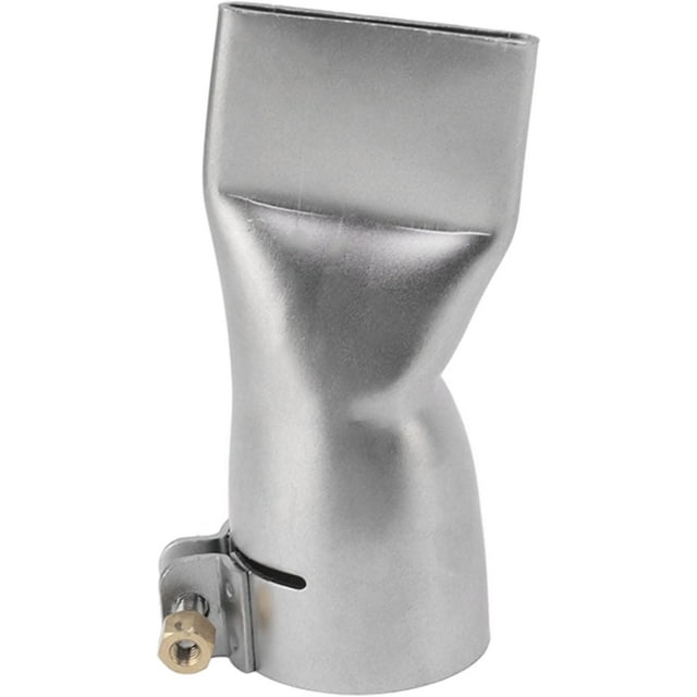 Yazoeia Buse de Soudure, Buse en Acier Inoxydable Premium, Accessoires de Soudure Résistants à la Chaleur pour Soudure en Feuille de Plastique PVC (Grande Bouche Plate Triangulaire) CJC912-128068