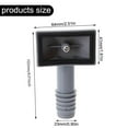 Sink Overflow Head Wash Basin Overflow Round Square Interface Kitchen