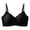 Black, variant on Liquid Foundation Lift Bra 1 Pack Polyester Seamless Wireless Bralette 34-40 Padded Push Up Letter Strap Everyday Support Bra for Small Chest Women Black 36