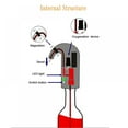 thumbnail image 2 of CNKOO Electric Wine Aerator Pourer  Portable One-Touch Wine Decanter and Wine Dispenser Pump for Red and White Wine Multi-Smart Automatic Wine Oxidizer Dispenser USB Rechargeable Spout Po, 2 of 6