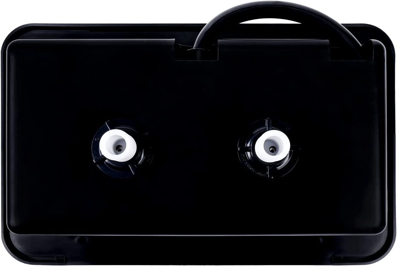 Exterior Shower Box Kit with Lock for Outside, Outdoor Non-Metallic RV Accessories for RVs, Fifth Wheels, Motorhomes, Travel Trailers, Campers
