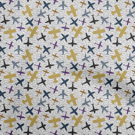 oneOone Cotton Cambric Olive Green Fabric Travel Fabric For Sewing Printed Craft Fabric By The Yard 42 Inch Wide